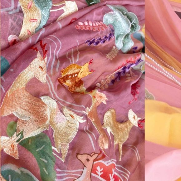 Goddess of the Forest Hanfu Gown - Picture 7 of 12